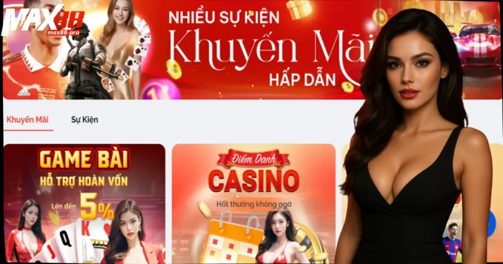 Max88 24f0i5v | Max88 Thể Thao | Link Max88 Pro VIP Nhất 2026 5 Khuyến mãi Max88 ngập tràn, mọi thành viên đều có quà