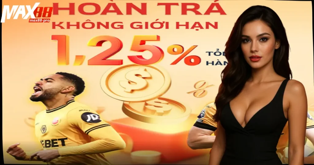 Khuyến Mãi Max88 – Bùng Nổ Hoàn Trả, Thưởng, VIP Đầy Tay! 2 Hàng loạt sự kiện hấp dẫn được triển khai theo ngày