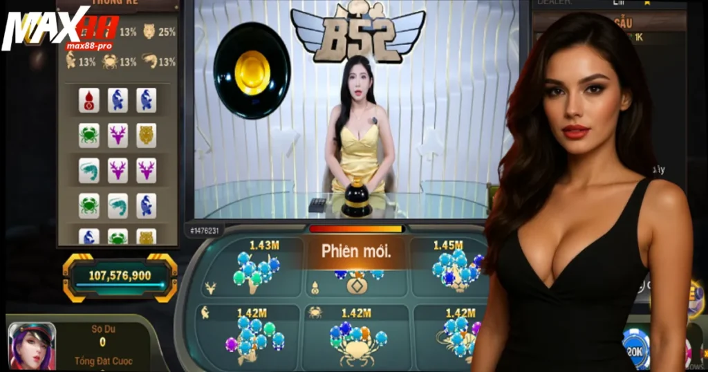 Live Casino Max88 – Sảnh HD 4K, Cược Tức Thì, Chuẩn Quốc Tế 2 Live Casino chinh phục người chơi bởi sự chuyên nghiệp, khác biệt