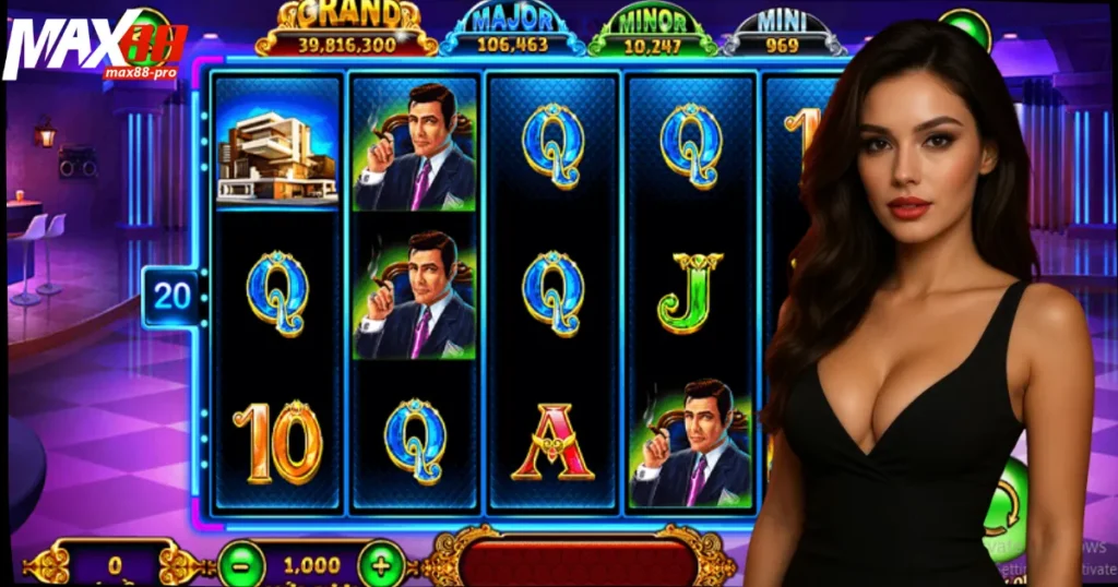 Nổ Hũ Max88 – Quay Jackpot 3.500 Lượt/Ngày, Trúng Tiền Tỷ Trong 5 Giây 2 Giao diện nổ hũ hiện đại, icon sống động dễ làm quen